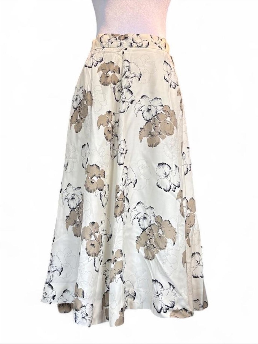 Vintage 90s Floral Skirt Size S